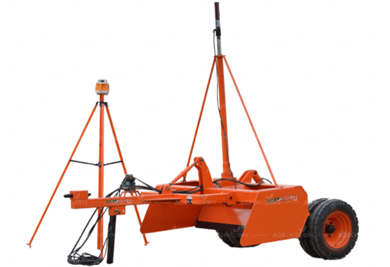 LASER GUIDED LAND LEVELER